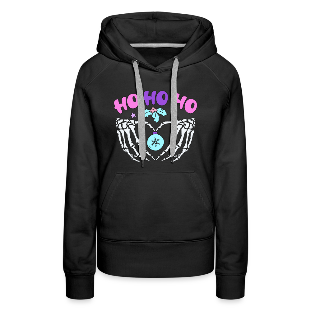 Ho Ho Ho - Women’s Premium Hoodie - black