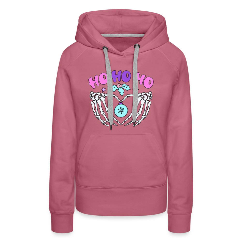 Ho Ho Ho - Women’s Premium Hoodie - mauve