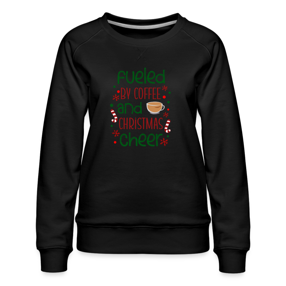 Christmas Coffee - Women’s Premium Sweatshirt - black