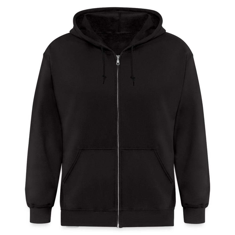 Philly - Men's Zip Hoodie - black