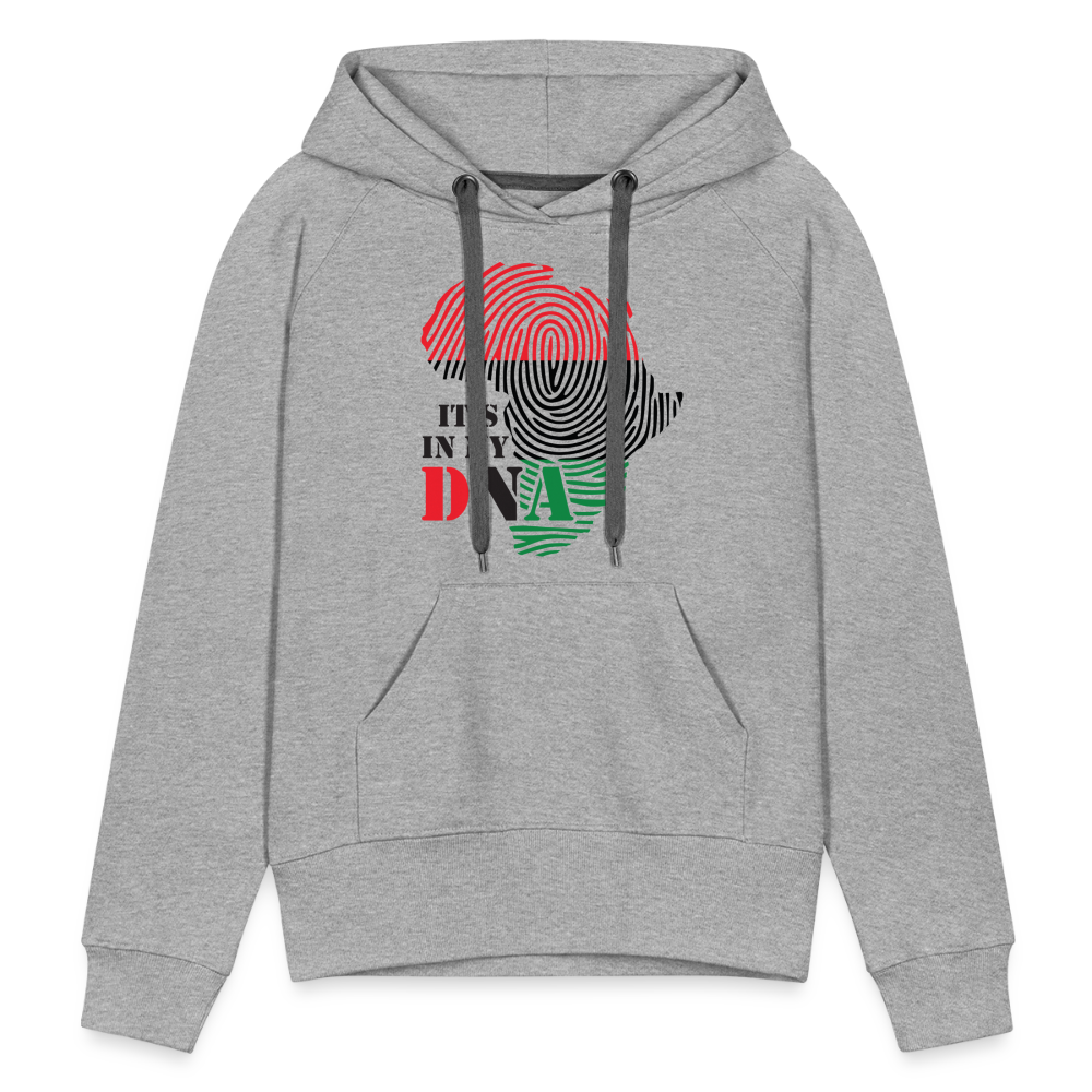 African DNA - Women’s Premium Hoodie - heather grey