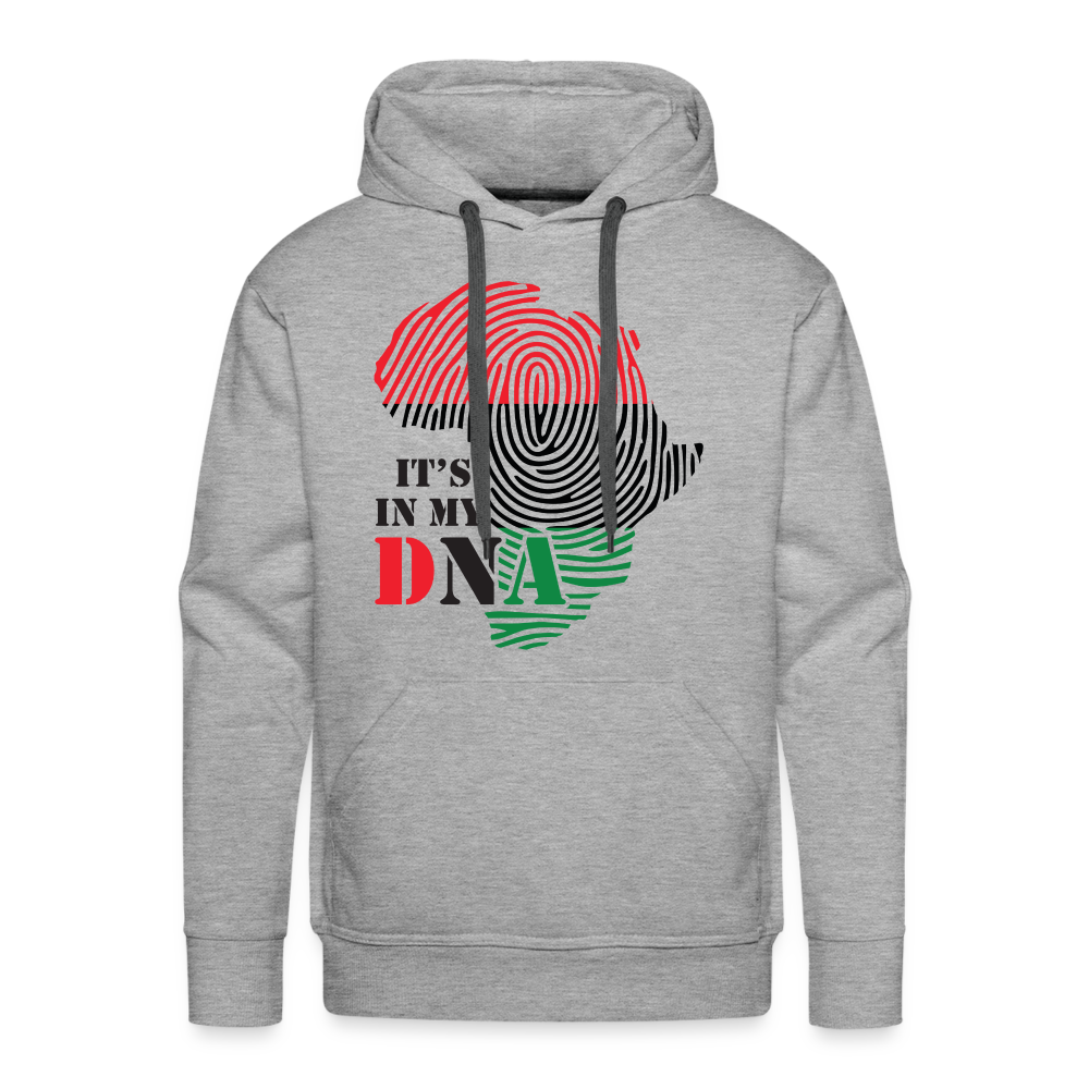 African DNA - Men’s Premium Hoodie - heather grey