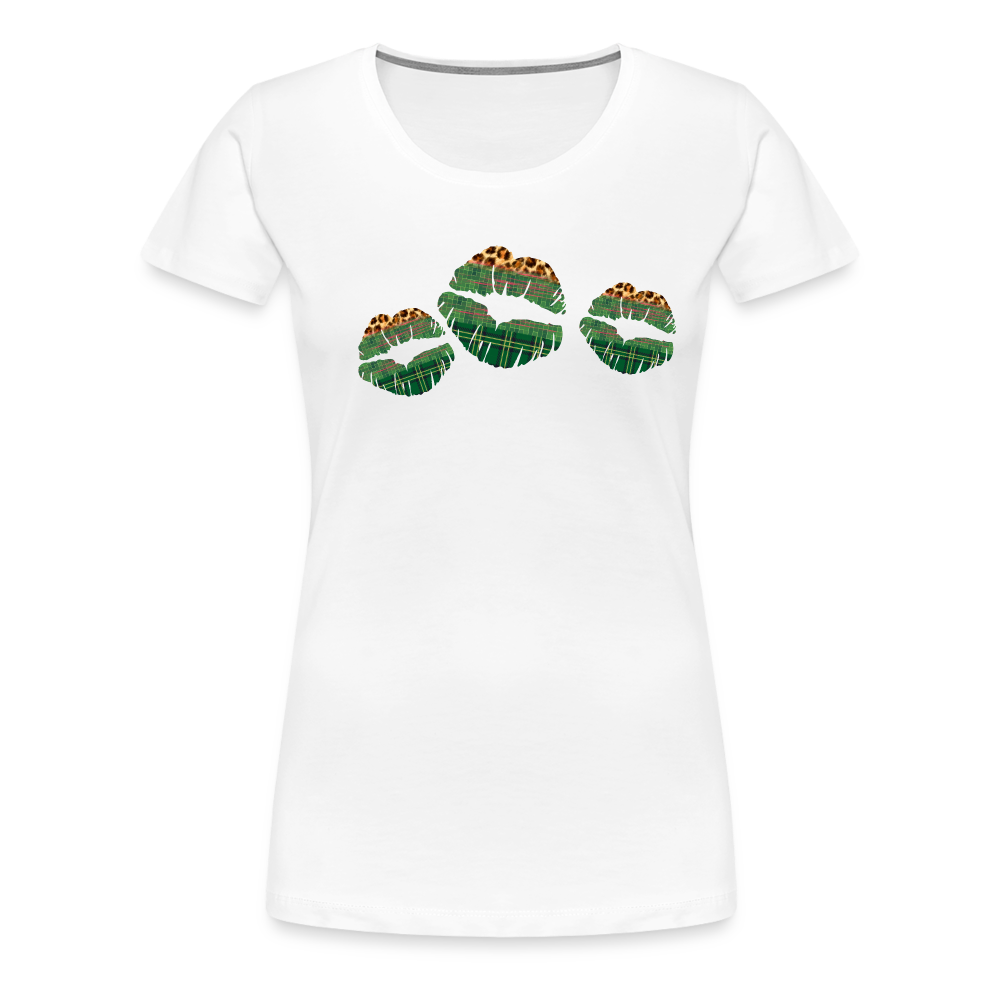 Wild Kiss - Women’s Premium T-Shirt - white