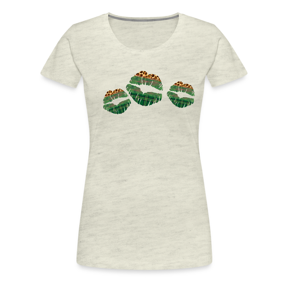 Wild Kiss - Women’s Premium T-Shirt - heather oatmeal