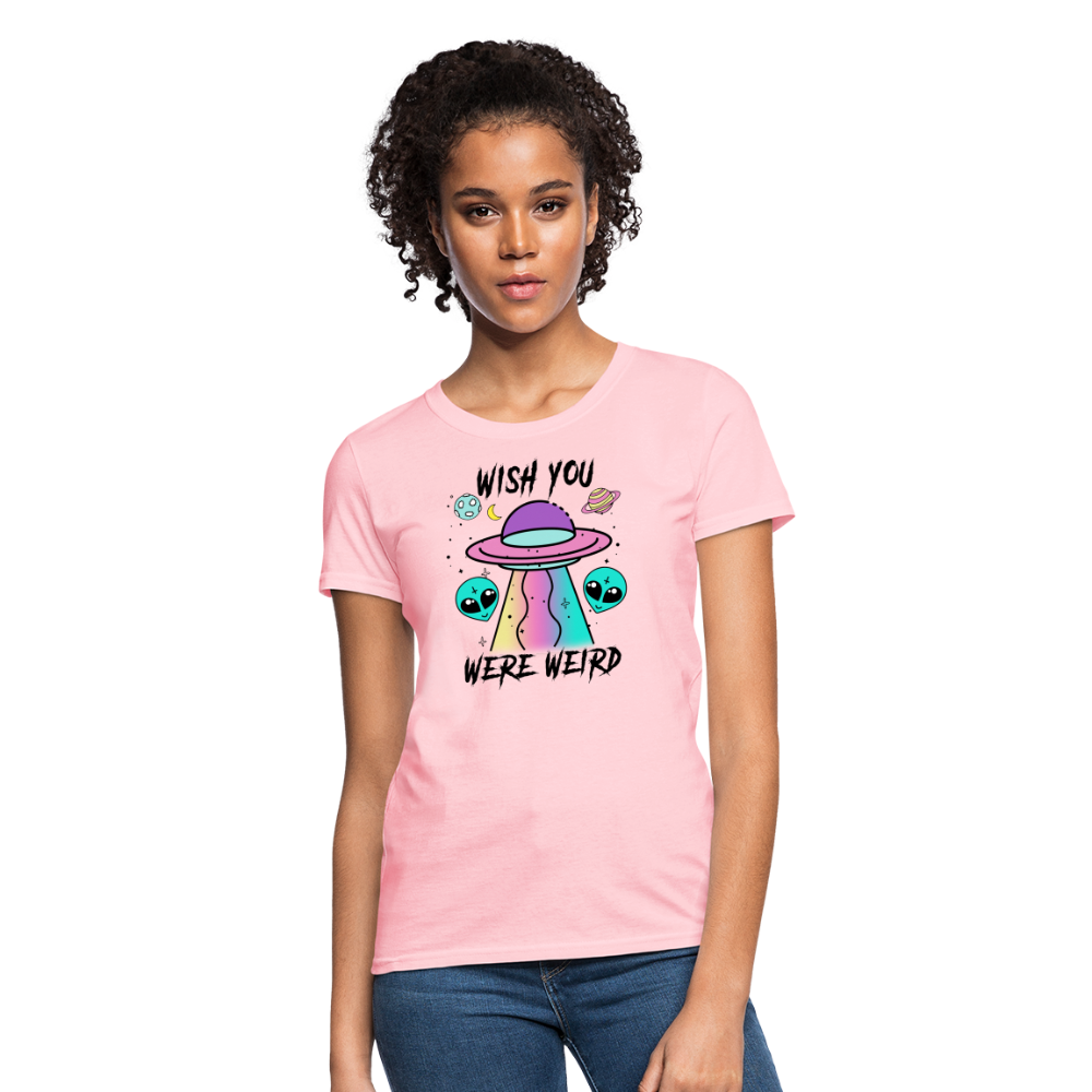 Weird Alien - Women's T-Shirt - pink