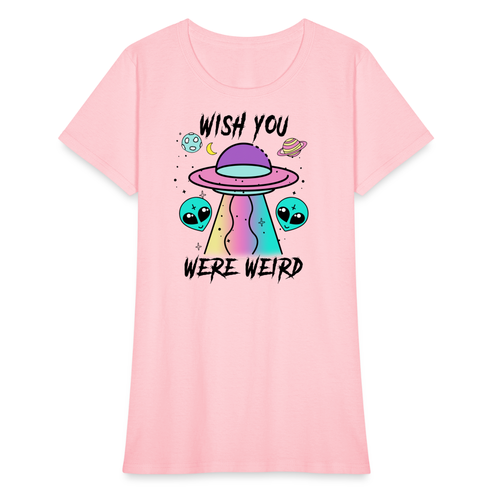 Weird Alien - Women's T-Shirt - pink