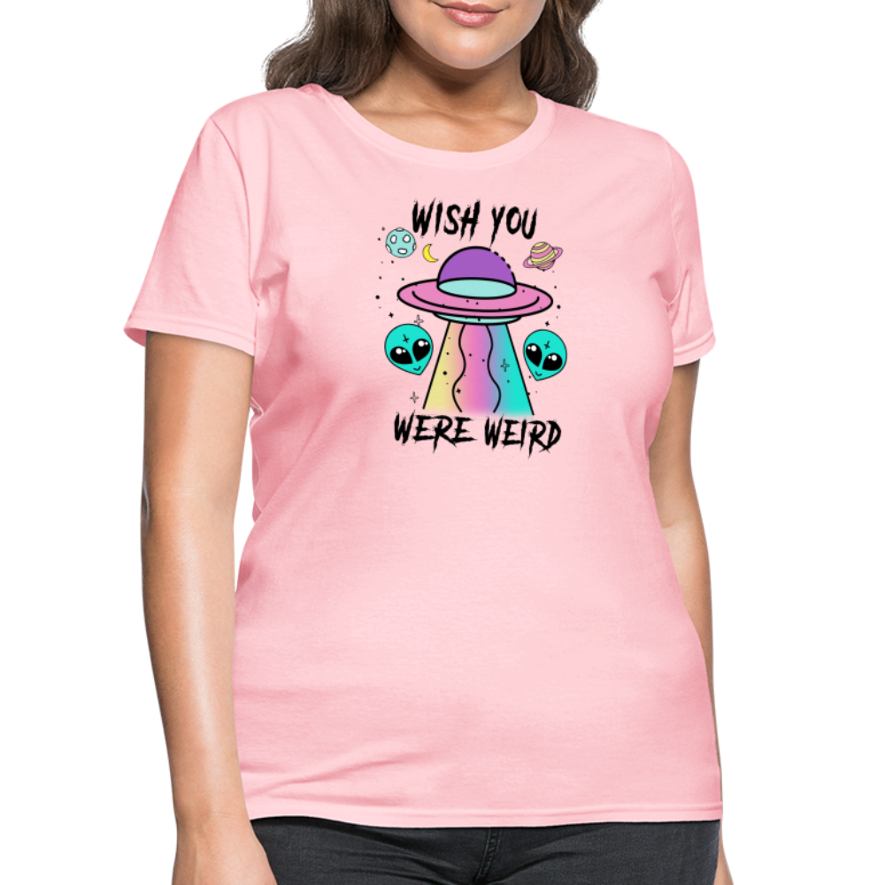 Weird Alien - Women's T-Shirt - pink