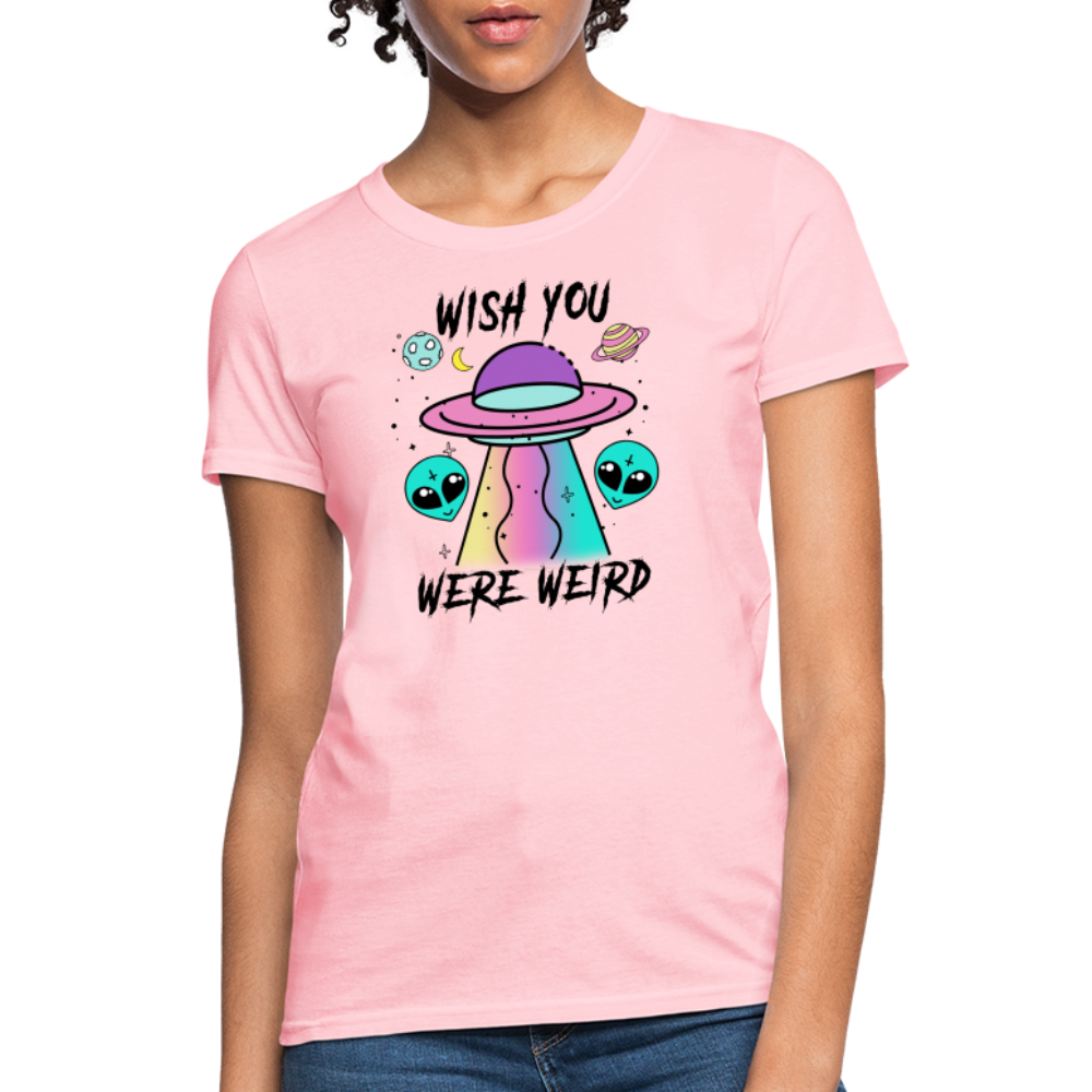 Weird Alien - Women's T-Shirt - pink