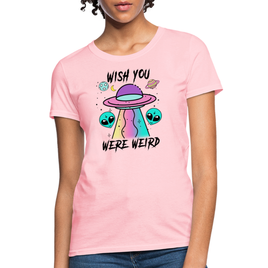 Weird Alien - Women's T-Shirt - pink