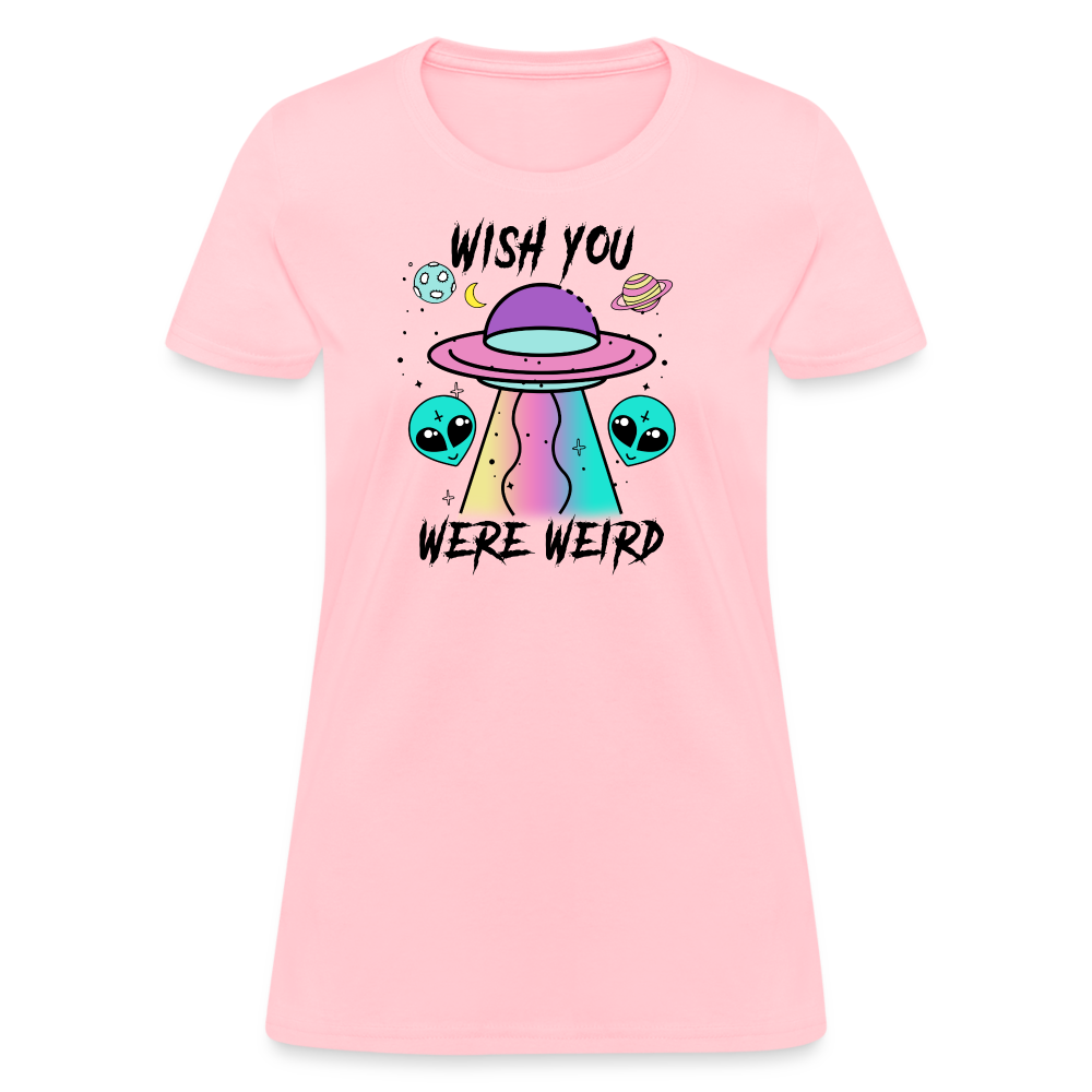 Weird Alien - Women's T-Shirt - pink