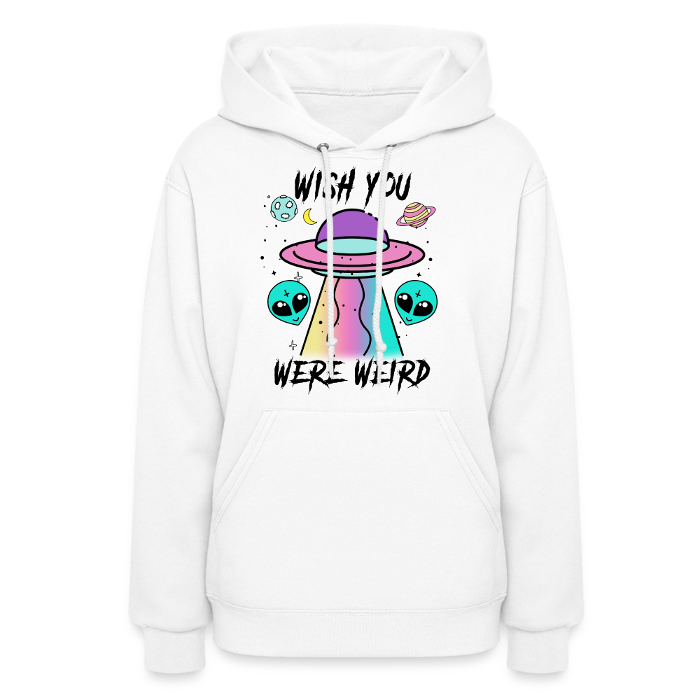 Weird Alien - Women's Hoodie - white