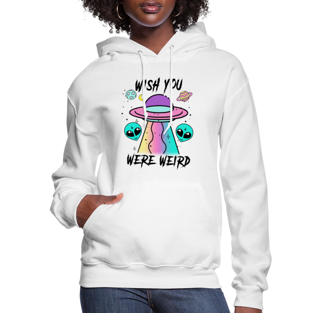 Weird Alien - Women's Hoodie - white