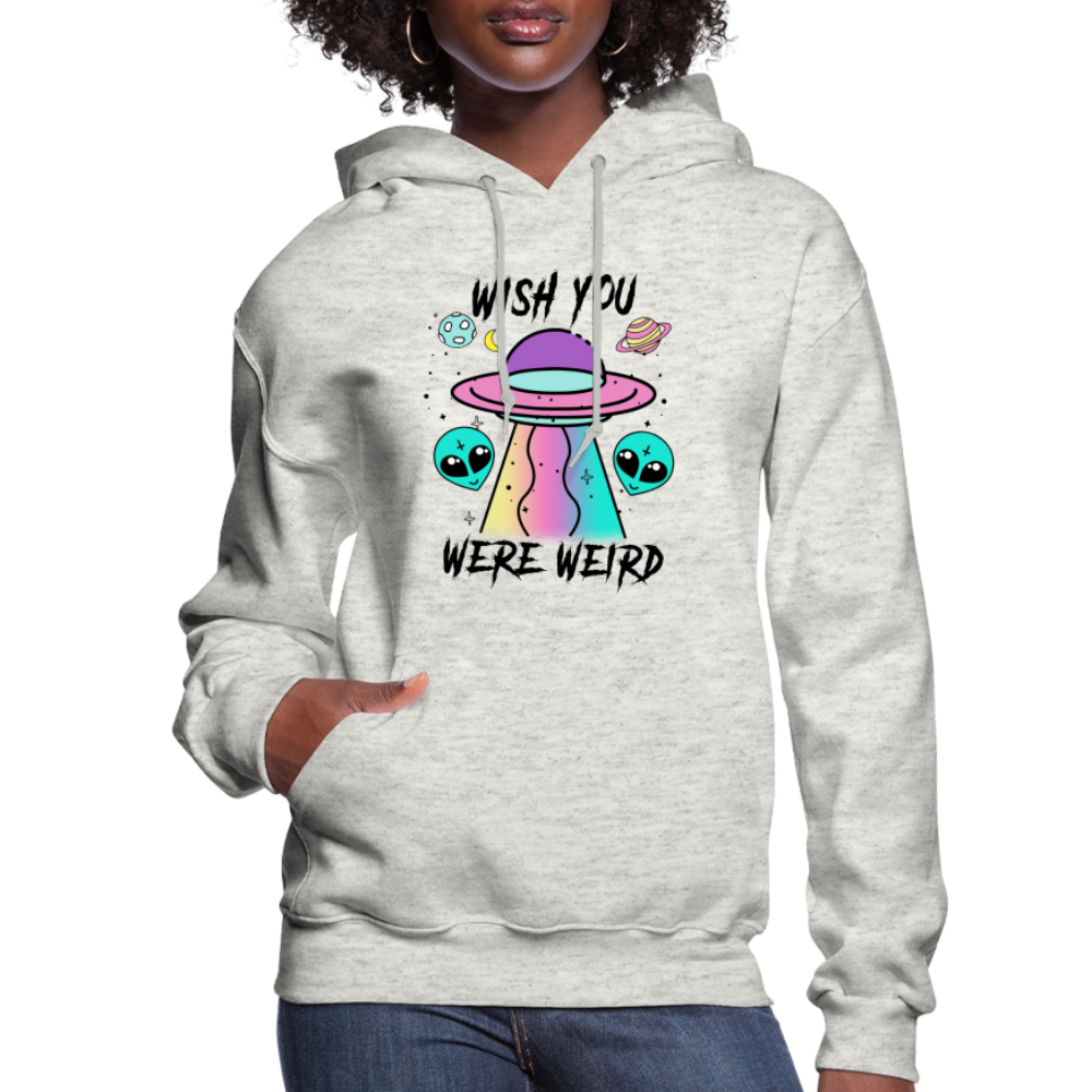 Weird Alien - Women's Hoodie - heather oatmeal