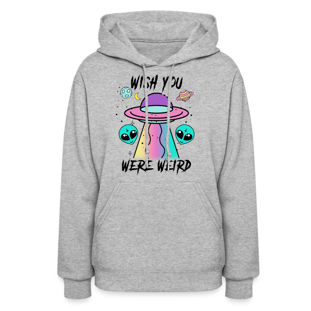 Weird Alien - Women's Hoodie - heather gray