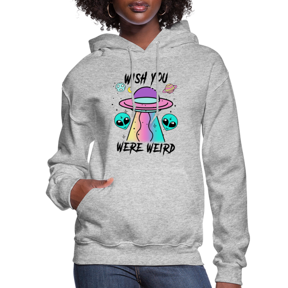 Weird Alien - Women's Hoodie - heather gray