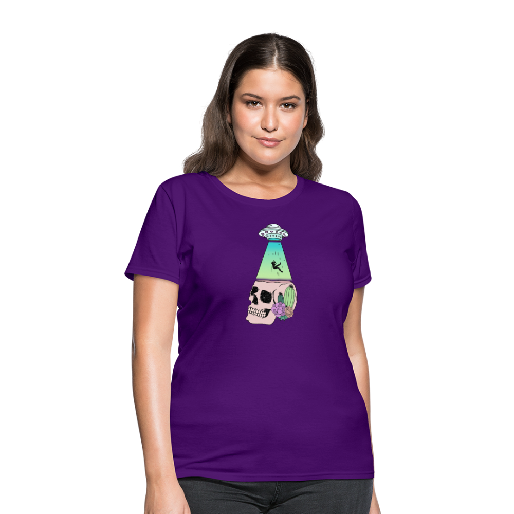 Alien Afterlife - Women's T-Shirt - purple