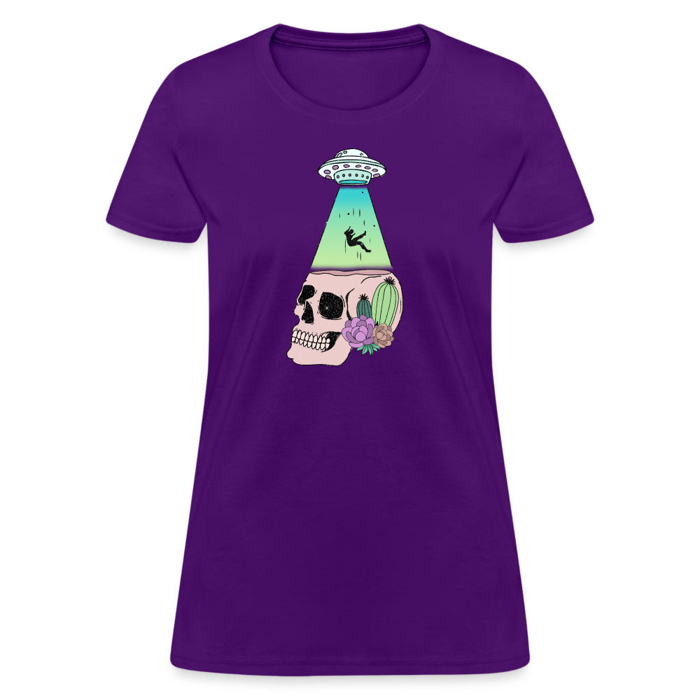 Alien Afterlife - Women's T-Shirt - purple