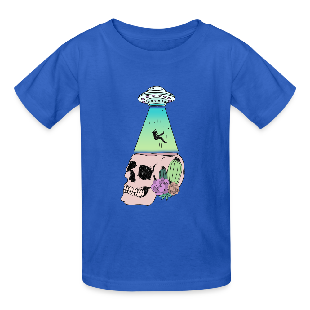 Alien Afterlife - Gildan Ultra Cotton Youth T-Shirt - royal blue