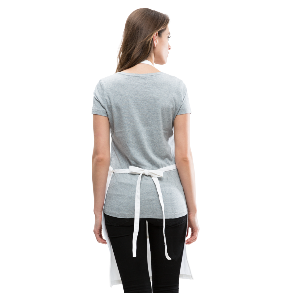 Peace, Love, St. Patty's Day - Adjustable Apron - white