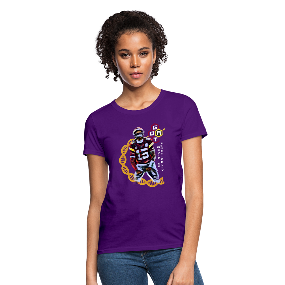 Football GOAT - Women's T-Shirt - purple