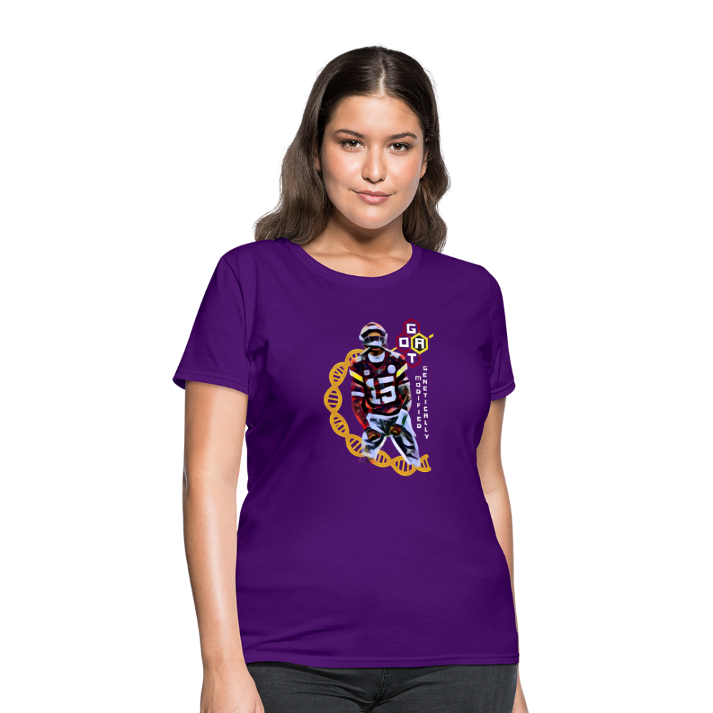 Football GOAT - Women's T-Shirt - purple