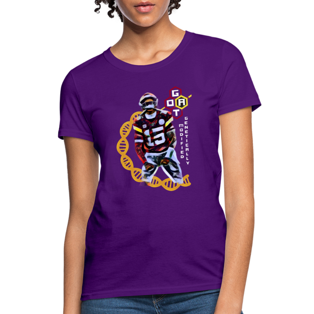 Football GOAT - Women's T-Shirt - purple