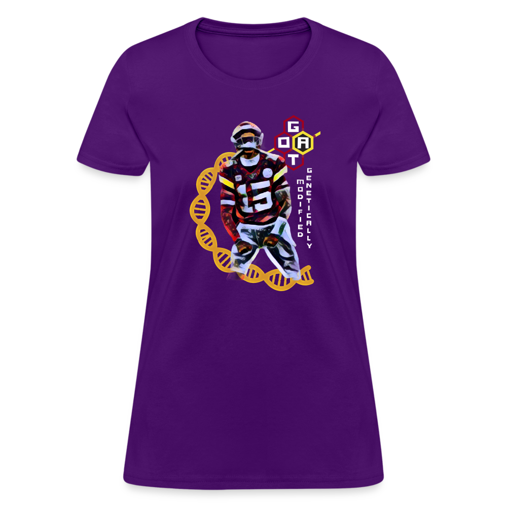 Football GOAT - Women's T-Shirt - purple