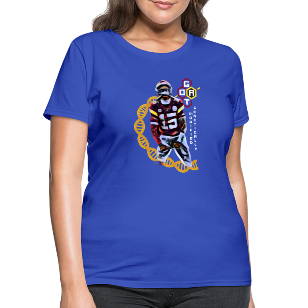 Football GOAT - Women's T-Shirt - royal blue