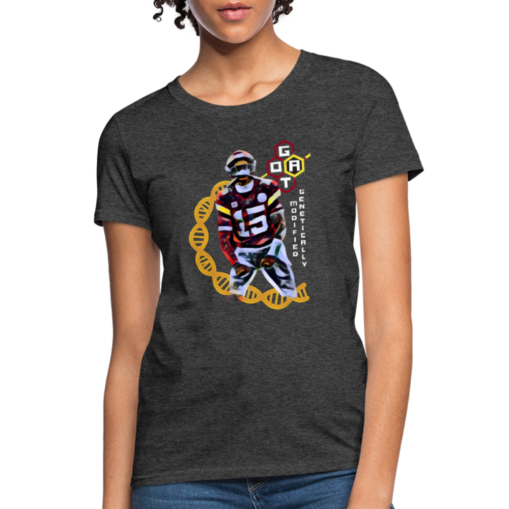 Football GOAT - Women's T-Shirt - heather black