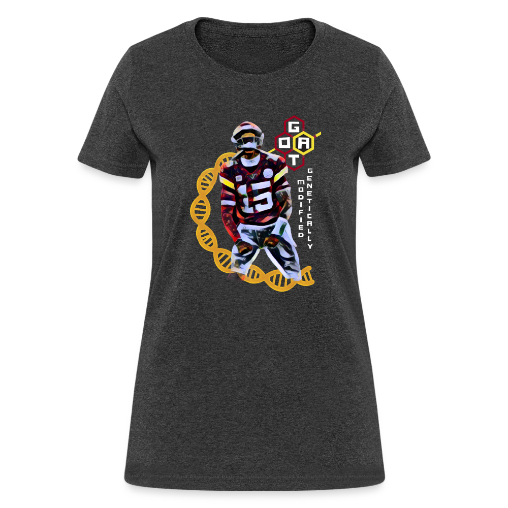 Football GOAT - Women's T-Shirt - heather black