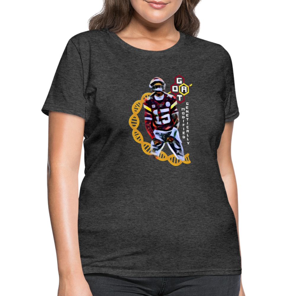 Football GOAT - Women's T-Shirt - heather black