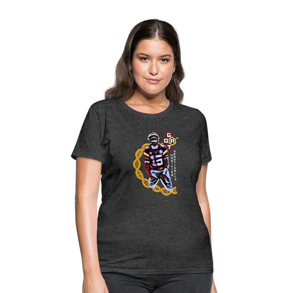 Football GOAT - Women's T-Shirt - heather black