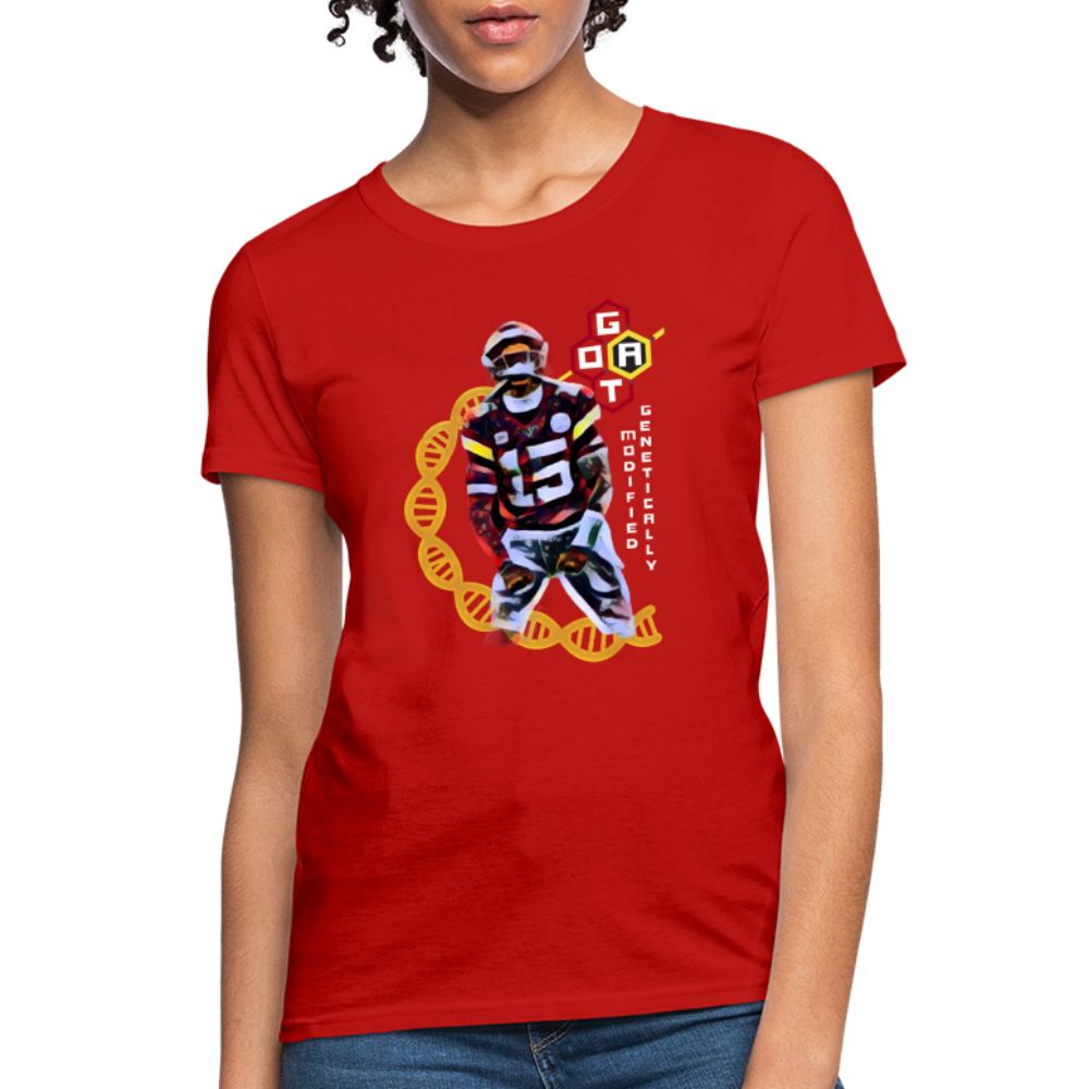 Football GOAT - Women's T-Shirt - red