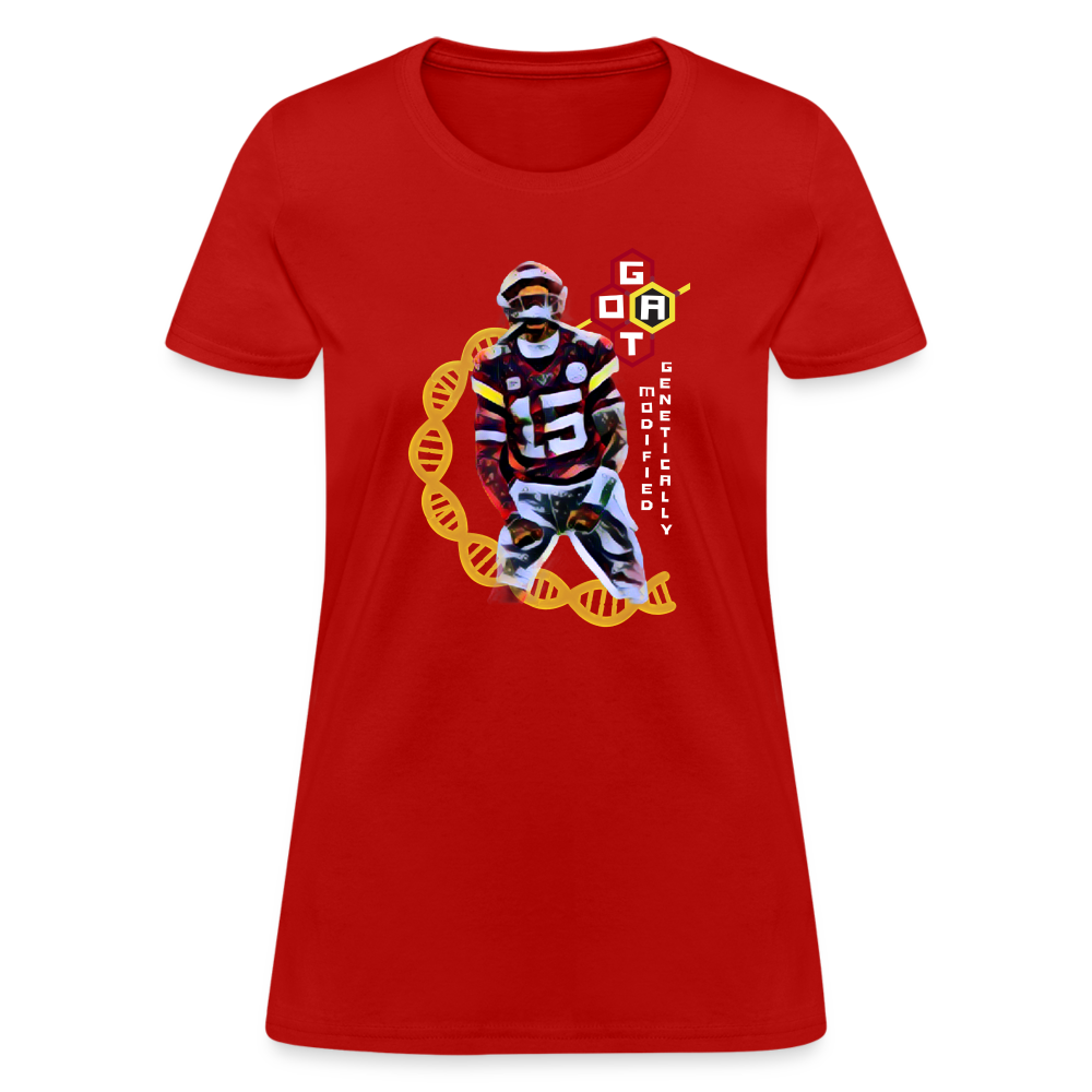 Football GOAT - Women's T-Shirt - red