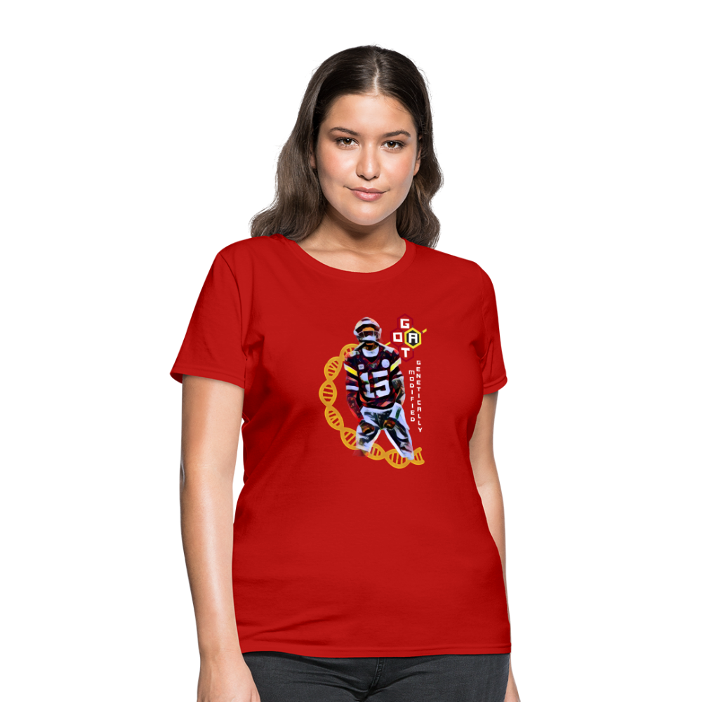 Football GOAT - Women's T-Shirt - red