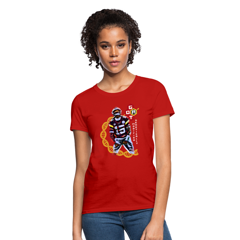 Football GOAT - Women's T-Shirt - red