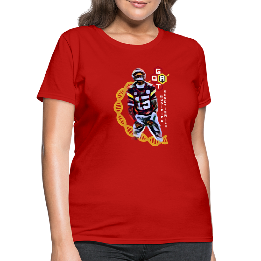 Football GOAT - Women's T-Shirt - red