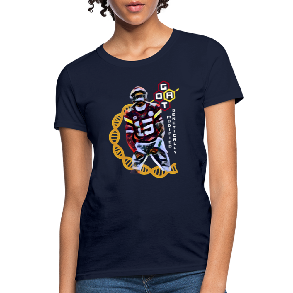 Football GOAT - Women's T-Shirt - navy