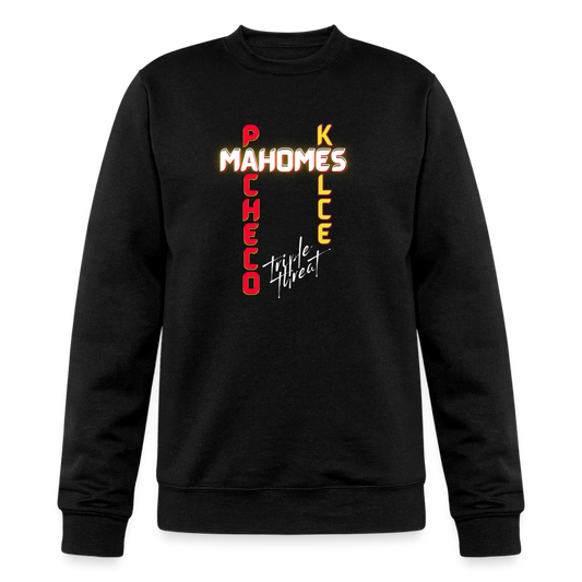 Triple Threat Chiefs - Champion Unisex Powerblend Sweatshirt - black