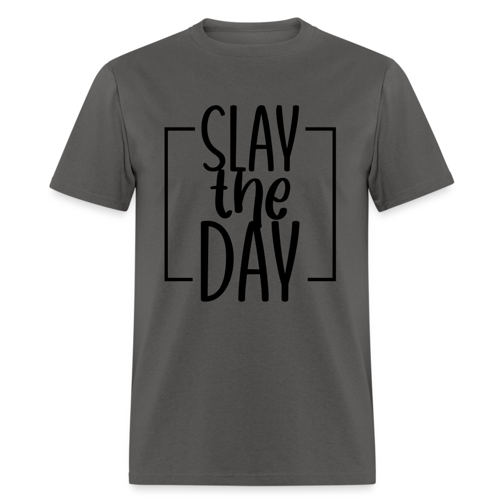 Slay the Day - Unisex Classic T-Shirt - charcoal