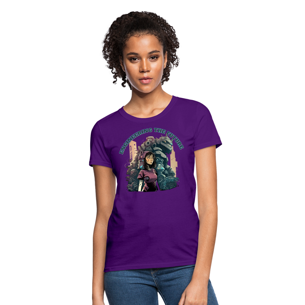 Engineering the Future - Women's T-Shirt - purple