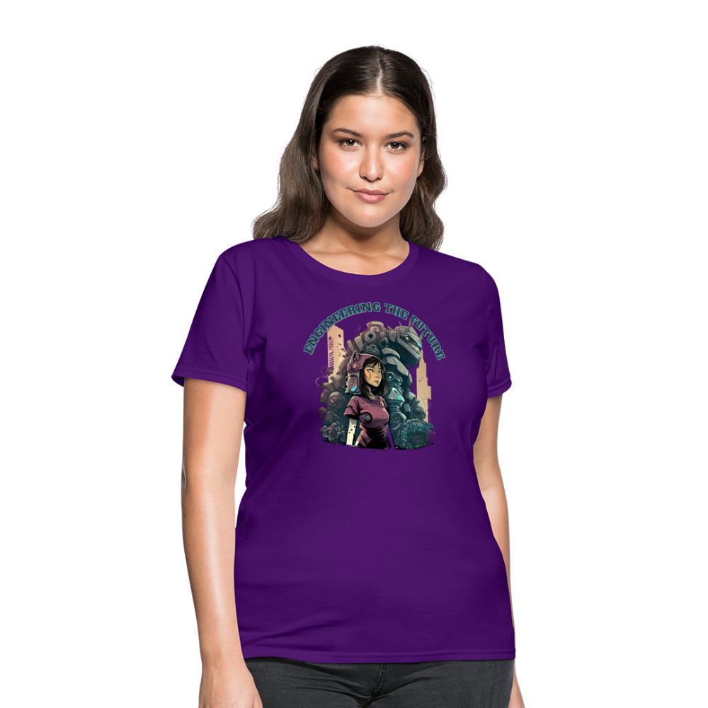 Engineering the Future - Women's T-Shirt - purple