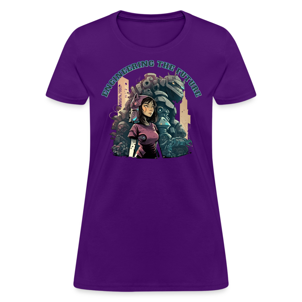 Engineering the Future - Women's T-Shirt - purple