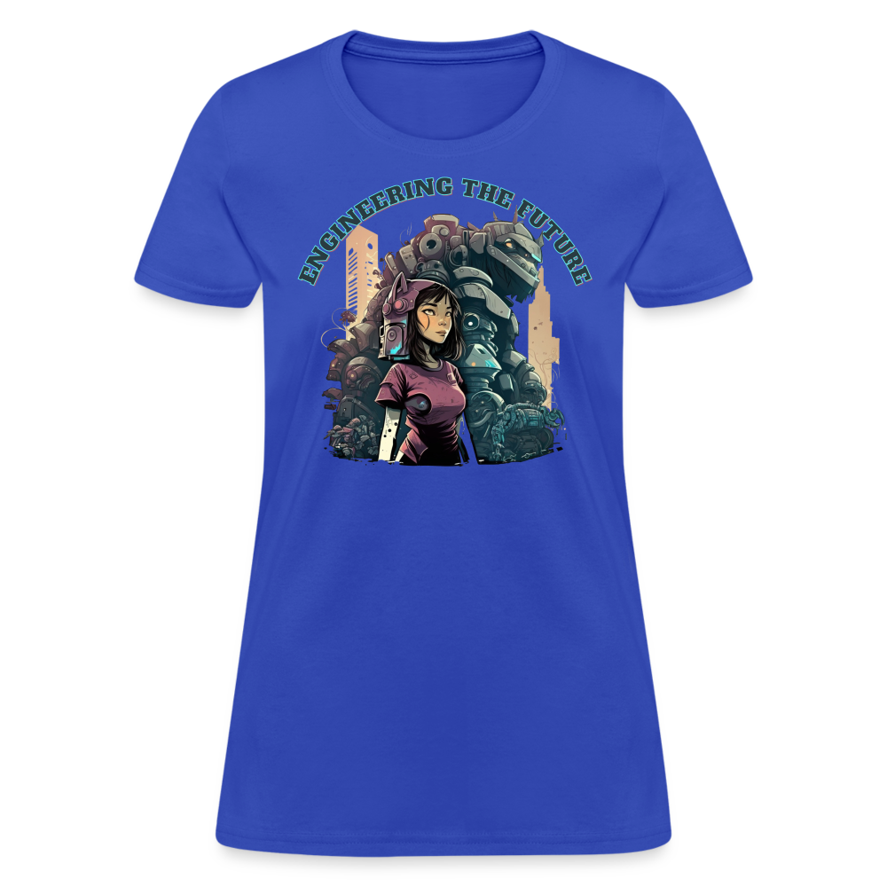 Engineering the Future - Women's T-Shirt - royal blue