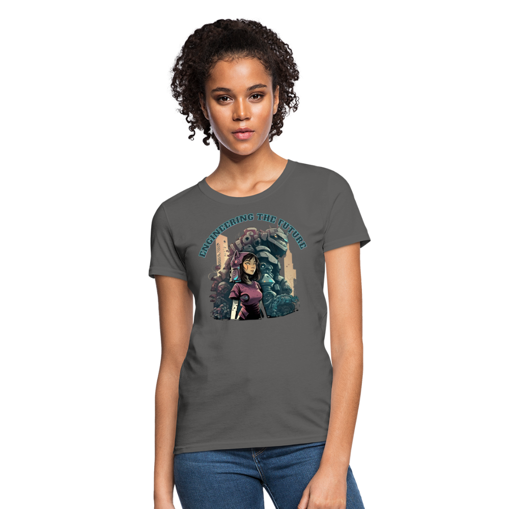 Engineering the Future - Women's T-Shirt - charcoal