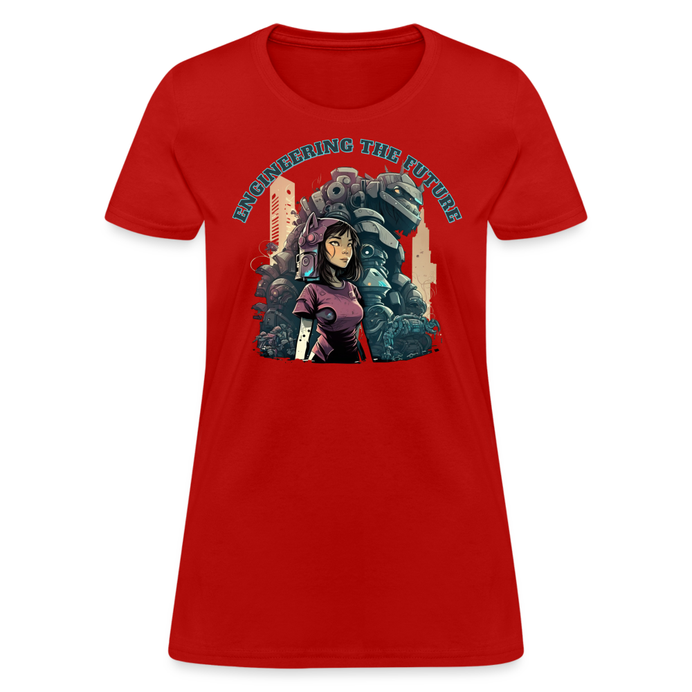 Engineering the Future - Women's T-Shirt - red