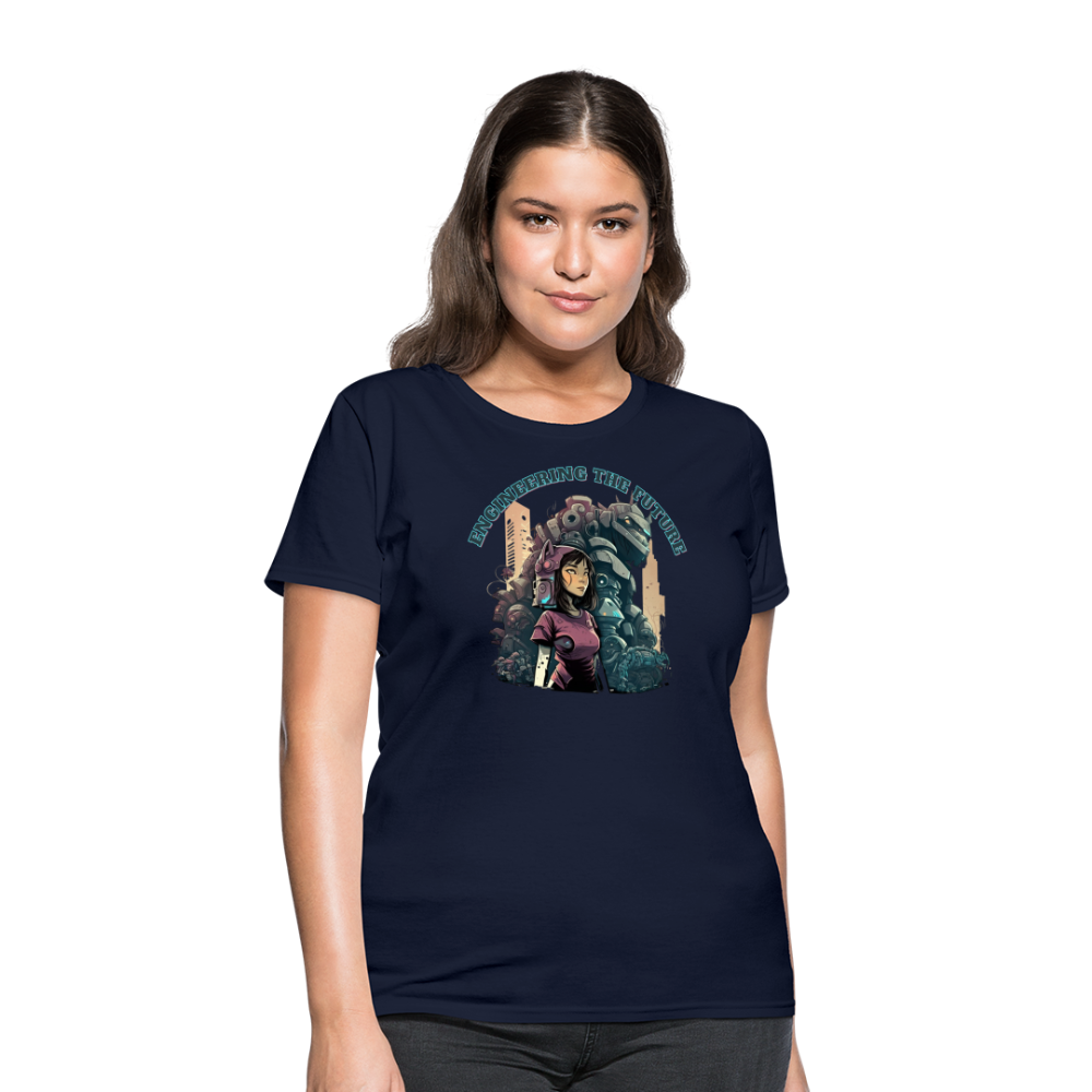 Engineering the Future - Women's T-Shirt - navy