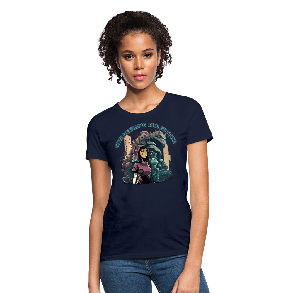 Engineering the Future - Women's T-Shirt - navy