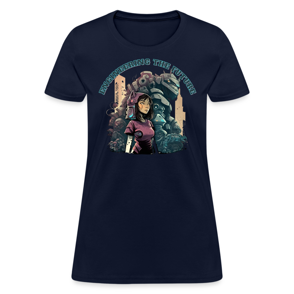 Engineering the Future - Women's T-Shirt - navy