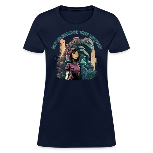 Engineering the Future - Women's T-Shirt - navy